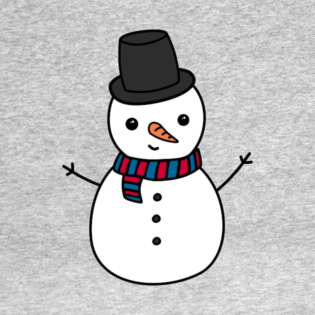 Snowman by bluevolcanoshop@gmail.com